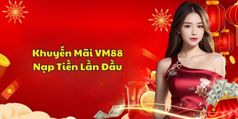 Ưu đãi nạp lần đầu  tại nhà cái VM88