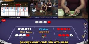 Một số quy định chung cần nắm vững khi chơi xóc đĩa VM88